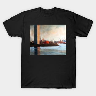 Melbourne Docklands ~ oil painting T-Shirt